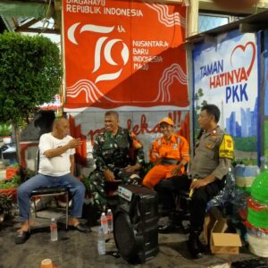 Koordinasi Kamtibmas Kewilayahan Bhabinkamtibmas Galur bersama Babinsa, Ketua RW dan PPSU