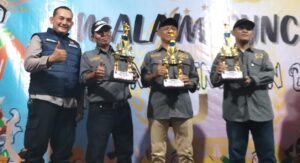 Bhabinkamtibmas Menteng Menghadiri Giat Porseni, Menteng