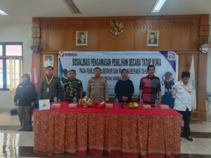 Sosialisasi Pengawasan Pemilihan Secara Tatap Muka di Kelurahan Pasar Baru