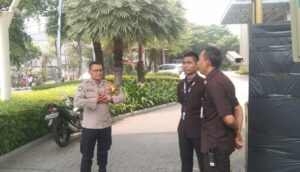Bhabinkamtibmas Cempaka Putih Timur Sambang Ke Apartemen Arandra