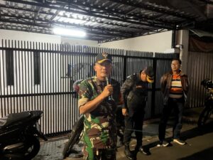 Kapolsek Johar Baru Pimpin Apel Pelaksanaan Operasi Cipta Kondisi Bersama Tiga Pilar