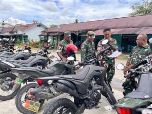 Jelang Purna Tugas Dandim, Kodim 1710/Mimika Terima Tim Verifikasi Dari Korem