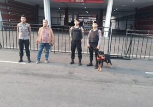 Ploting Pintu Merah Kasubnit Reskrim Pengamanan BRI Liga I Persija VS Dewa United 