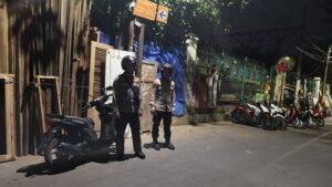 Patroli Strong Points Unit Samapta Pemantauan Wilayah dan Antisipasi Gangguan Kamtibmas Tawuran Warga