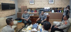 Kapolsek Cempaka Putih Kunjungi Rutan Salemba Untuk Tingkatkan Sinergitas Jelang Pilkada DKI Jakarta