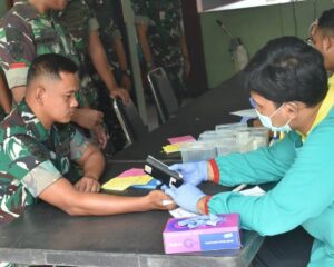 Brigif 17 Kostrad Gelar Donor Darah untuk Mendukung Stok RSPAD Gatot Subroto