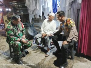 Ciptakan Kamtibmas Kondusif, Bhabinkamtibmas Dan Babinsa Patroli Dialogis Bersama Di Kewilayahan