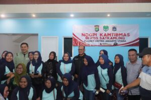 Ngopi Kamtibmas di Koja, Kapolres Jakut Imbau Warga Jaga Keharmonisan