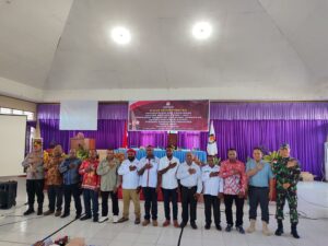 Dandim 1715/Yahukimo Hadiri Rapat Pleno Terbuka Rekapitulasi dan Penetapan DPT Pemilihan Gubernur dan Wakil Gubernur Papua Pegunungan serta Bupati dan Wakil Bupati Yahukimo Tahun 2024