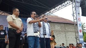 Masyarakat Kerinci Tumpah Ruah Hadiri Pelantikan Tim Pemenangan Romi-Sudirman.  