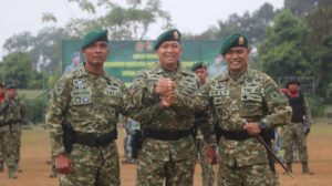 Mayor Inf Erly Merlian Resmi Jabat Danyonif 320/Badak Putih Kostrad