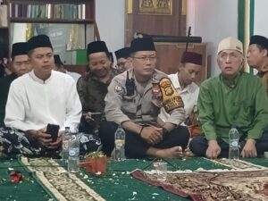 Bhabinkamtibmas Hadiri Maulid Nabi Muhammad SAW 1446/2024 Di TPQ NU Tartila Berbaur
