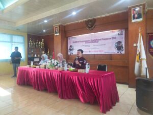 Bhabinkamtibmas Galur Menghadiri Sosialisasi Pengumuman Pendaftaran Pengawas TPS (Talent Hunting) Pilkada Tingkat Kelurahan Galur