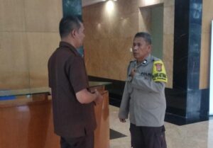 Bhabinkamtibmas Paseban Lakukan Monitoring Wilayah Antisipasi Gangguan Kamtibmas Di Menara Salemba