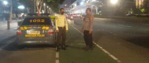 Patko 1052 Patroli Dini Hari Dan Strong Point Di Jalan Jenderal Sudirman