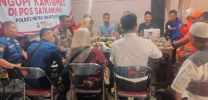 Ngopi Kamtibmas Di Pos Satkamling RW 05 Benhil Bahas Kamtibmas Dan Pilkada DKI Jakarta