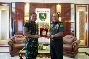 Pangdivif 3 Kostrad Laksanakan Kunjungan Kerja ke Kodam XVII/Cenderawasih