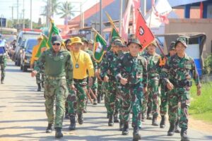 Tradisi Korps Rapot dan Penerimaan Danyonif 755/Yalet Kostrad di Merauke