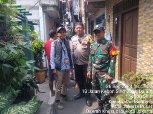 Binmas Kebon Sirih Pemantauan Giat Bazar Relawan Garuda Pancasila