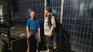 Patko 1051 Patroli Dini Hari Dan Berikan Imbauan Kepada Warga Jalan Wahid Hasyim