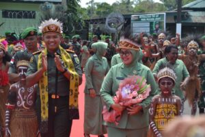 Kodim 1710/Mimika Gelar Acara Kenal Pamit Dandim