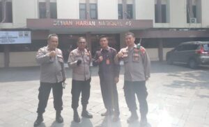 Patroli Pemantauan Deklarasi Pimpinan Nasional Konfederasi Potensi Indonesia Gedung Joang 45 Menteng