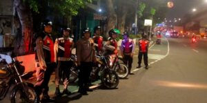 Ciptakan Wilayah Aman Masa Kampanye Dan Menjelang Pilkada Polsek Johar Baru Melaksanakan Patroli Cipta Kondisi.