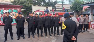 Kapolsubsektor Sabang Memimpin Apel Pengamanan Election Run 10 K KPUD Jakarta