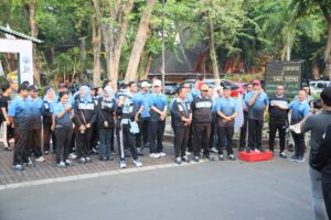 Mendagri Tito Turut Ramaikan Jalan Sehat, Rayakan HUT Ke-14 Badan Nasional Pengelola Perbatasan