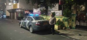 Patko 1051 Polsektro Tanah Abang Patroli Pagi Hari Dan Strong Point Jalan Lontar Raya