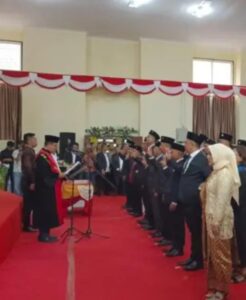 Resmi Dilantik Sebanyak 35 Anggota DPRD Kabupaten Nias Selatan Periode 2024-2029