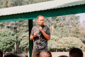 Jamdan Perdana Brigif 18 Kostrad, Letkol Inf Risa Wahyu Pudji Setiawan Tegaskan Pentingnya Doa dan Kerjasama
