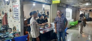 Detekai Dini Bhabinkamtibmas Kelurahan Pasar Baru di Komplek Pertokoan Emas Dan Money Charger