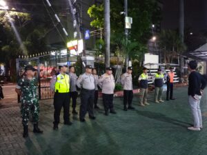Apel Oprasi Cipta Kondisi Malam Hari Polsek Sawah Besar Bersama Tiga Pilar