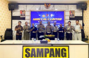 Puncak Perayaan HUT Bhayangkara ke 69, Polres Sampang Gelar Syukuran Sederhana