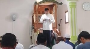 Erzaldi Jadi Khotib di Masjid Banyu Asin, Ini Pesan-pesannya