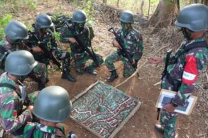 Denpal Divif 3 Kostrad Tingkatkan Kesiapan Tempur melalui Uji Siap Tempur Tingkat Seksie di Maros