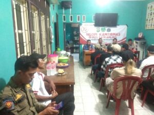 Ngopi Kamtibmas Bersama Warga, Polsek Johar Baru Bangun Sinergitas Jelang Pilkada 2024