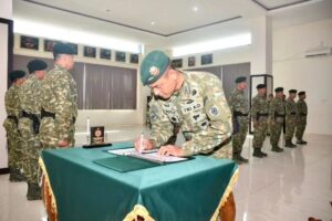 Pangdivif 3 Kostrad Pimpin Serah Terima Jabatan dan Tradisi Korps Perwira Divif 3 Kostrad