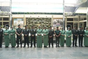 Pangdivif 1 Kostrad Menerima Laporan Korps Kenaikan Pangkat Pamen Satjar Divif 1 Kostrad