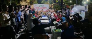 Kapolsek Cempaka Putih Ngopi Kamtibmas Di Pos Satkamling Rt 07 Rw 04 Rawasari