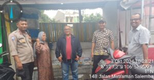 Bhabinkamtibmas Pegangsaan Pemantauan Rencana Pembagunan MCK Komunal