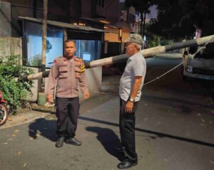 Bhabinkamtibmas Benhil Patroli Dialogis Dini Hari Poskamling RT 02/04