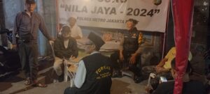 Binmas Cikini Mengantisipasi Tawuran Remaja Dan Kejahatan Jalanan Di Posko Nila Jaya