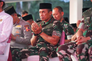 Pangkostrad Ikuti Do’a Bersama Lintas Agama Dalam Rangka HUT Ke-79 TNI di Monas