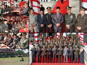Pj. Bupati Kerinci Asraf Hadiri Upacara Peringatan HUT TNI ke-79 Tahun 2024