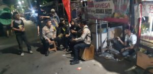 Patroli Pagi Hari Personil Polsek Johar Baru Dan Imbauan Kamtibmas Kepada Warga