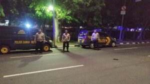 Patroli Dini Hari Dan Strong Poin Di Jl. Gunung Sahari Raya