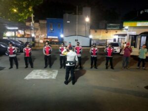 Panit II Opsnal Reskrim Pimpin Apel Operasi Cipta Kondisi Di Halaman Mapolsek Johar Baru