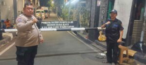 Patroli Dialogis Poskamling RW 07 Malam Hari Bhabinkamtibmas Petamburan